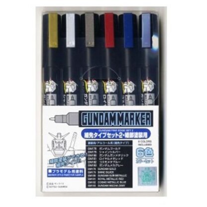 GUNDAM - Gundam Marker AMS-126 FIne Edge Set 2