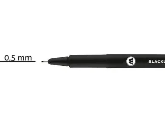 Feutre fin noir Blackliner 0.5mm