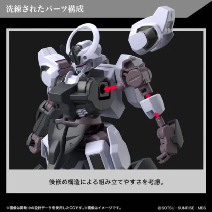 HG 1/144 Gundam Schwarzette – Image 5