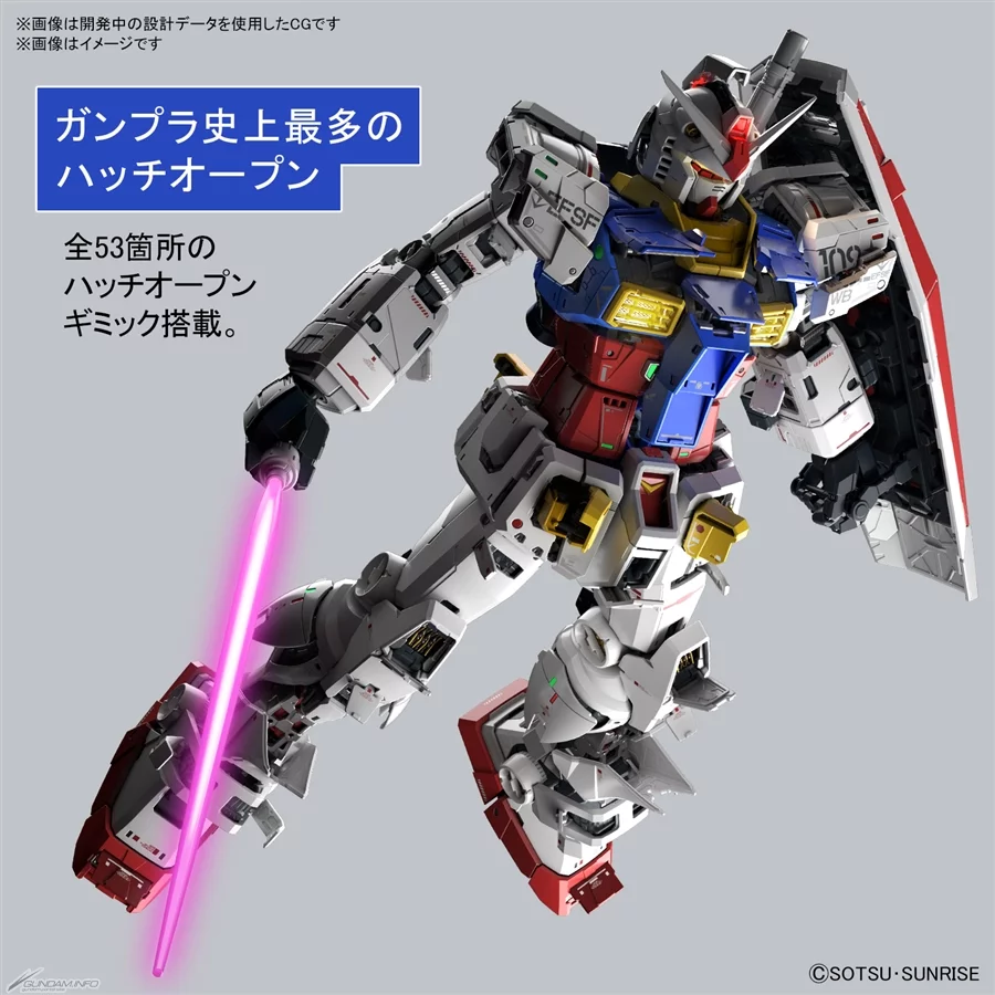 GUNDAM-GUNPLA - PG 1/60 Gundam RX-78-2 Unleashed