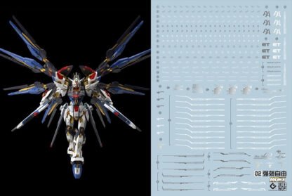 Water Decals MGEX Strike Freedom fluorescent