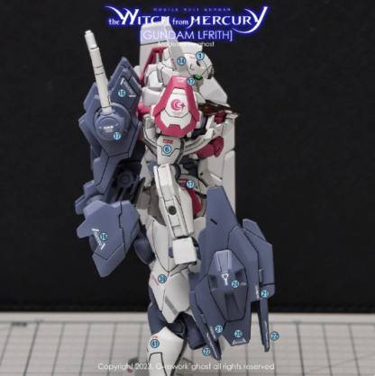 Water Decals HG Lfrith 1/144 – Image 4