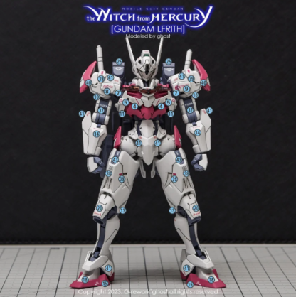 Water Decals HG Lfrith 1/144 – Image 3