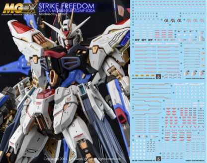 Water Decals MGEX Strike Freedom