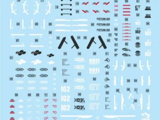 Water Decals MG  ZGMFX09A JUSTICE