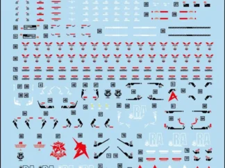 Water Decals RG  RX 79 NUV