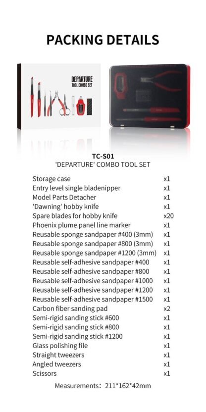 DSPIAE ENSEMBLE D’OUTILS DE DÉPART / ENSEMBLE D’OUTILS POUR DÉBUTANTS – Image 12