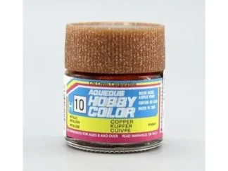 PEINTURE MAQUETTE MR HOBBY H010 CUIVRE MÉTAL 10ML