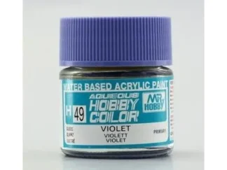 PEINTURE MAQUETTE MR HOBBY H049 VIOLET BRILLANT 10ML