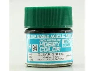 PEINTURE MAQUETTE MR HOBBY H094 VERT TRANSPARENT BRILLANT 10ML