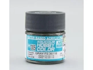 PEINTURE MAQUETTE MR HOBBY H305 GRIS SATINÉ FS36118 10ML