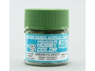 PEINTURE MAQUETTE MR HOBBY H312 VERT SATINÉ FS34227 10ML