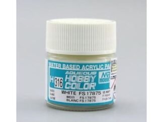 PEINTURE MAQUETTE MR HOBBY H316 BLANC BRILLANT FS17875 10ML