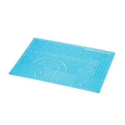 Tapis de Coupe Alpha A4 Bleu