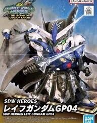 GUNDAM - SDW Heroes LEIF Gundam GP04 - Model Kit MIX FIG  4573102637048