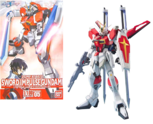 GUNDAM -1/100 Sword Impulse Gundam - Model Kit MIX