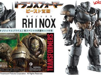 TRANSFORMERS RISE OF THE BEASTS - Rhinox - Model Kit 20cm