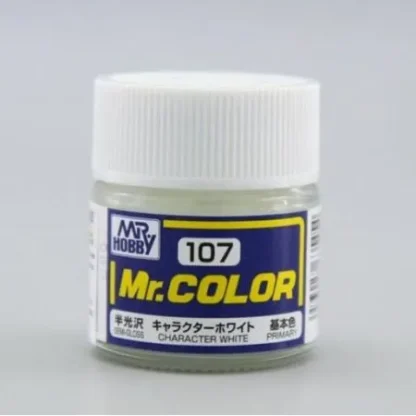 GUNZE C-107 MR. COLOR (10 ML) CHARACTER WHITE