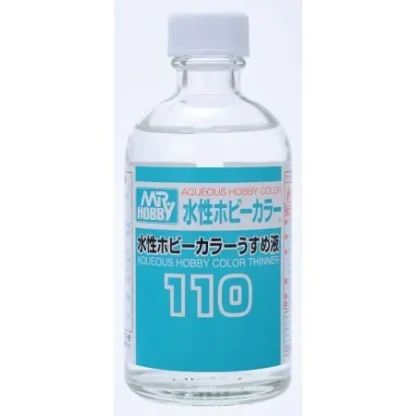 GUNZE T-110 MR. AQUEOUS HOBBY COLOR THINNER 110 (110 ML)