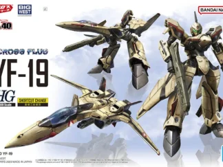 MACROSS - HG 1/100 YF-19 - Model Kit MIX FIG