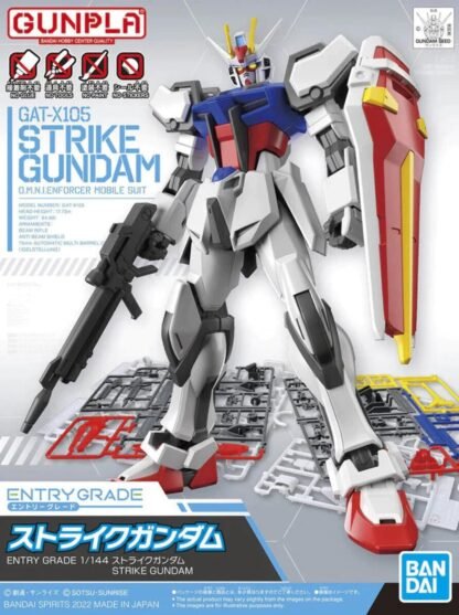 GUNDAM - EG 1/144 StriKe Gundam - Model Kit MIX FIG