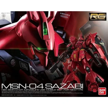 GUNDAM - Model Kit - Real Grade - MSN-04 Sazabi MIX