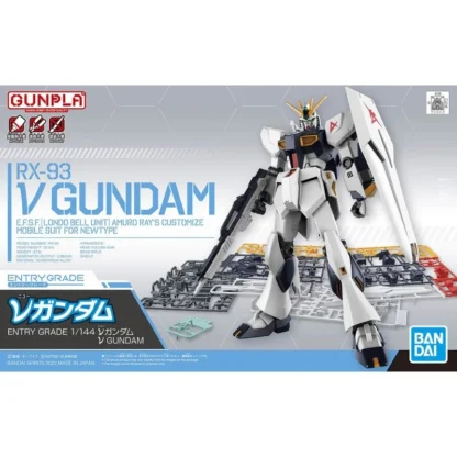 GUNDAM - Entry Grade 1/144 v Gundam - Model Kit MIX FIG