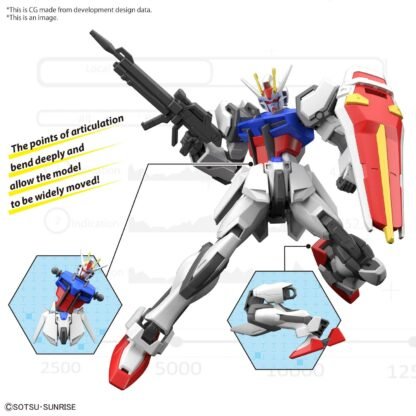 GUNDAM - EG 1/144 StriKe Gundam - Model Kit MIX FIG – Image 3