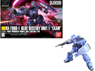 HG RX-79BD-1 Blue Destiny Unit 1 'EXAM' 1/144