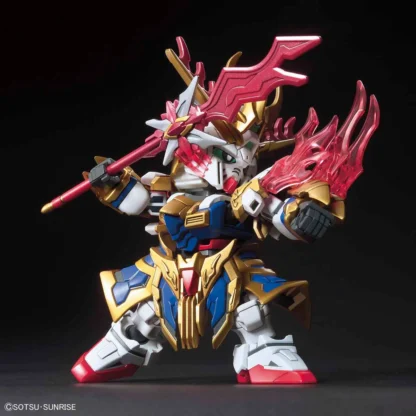 SD Sangoku Soketsuden Zhang Fei God Gundam - Model Kit MIX FIG – Image 4