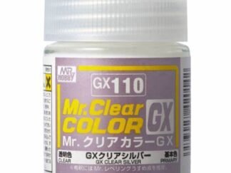 GUNZE GX-110 MR. CLEAR COLOR GX (18 ML) CLEAR SILVER