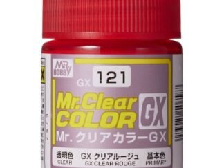 GUNZE GX-121 MR. COLOR GX CLEAR ROUGE (18 ML)