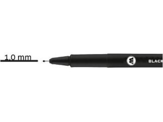 MOLOTOW 703209 MARQUEUR FEUTRE FIN NOIR BLACKLINER 1.0MM