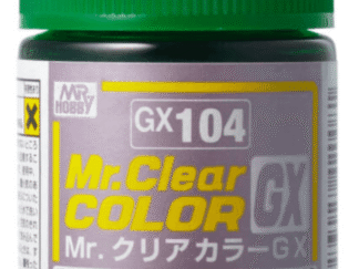 GUNZE GX-104 MR. CLEAR COLOR GX (18 ML) CLEAR GREEN