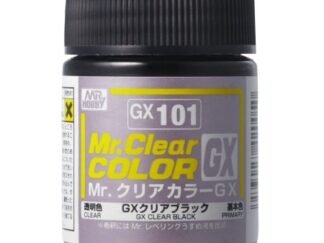 GUNZE GX-101 MR. CLEAR COLOR GX (18 ML) CLEAR BLACK