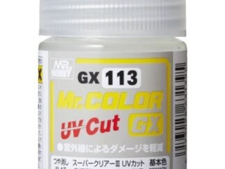 GUNZE GX-113 MR. COLOR GX SUPER CLEAR III UV CUT FLAT (18ML)