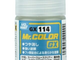 GUNZE GX-114 MR. COLOR GX SUPER SMOOTH CLEAR FLAT (18ML)