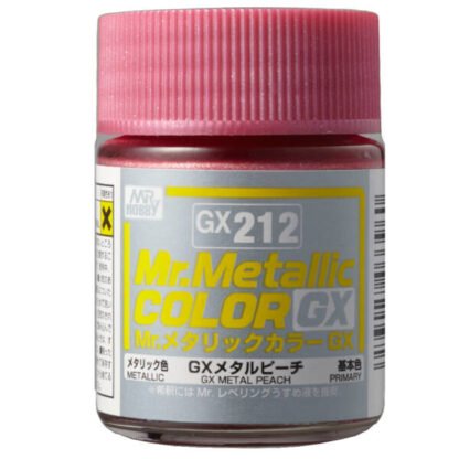 GUNZE GX-212 MR. METALLIC COLOR GX (18 ML) METAL PEACH