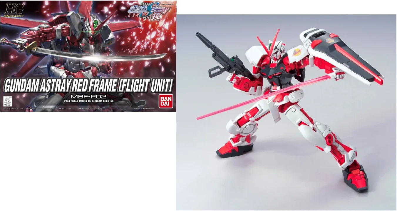 HG Gundam Astray Red Frame 'Flight Unit' 1/144 – Image 3
