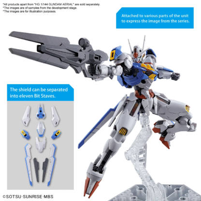 HG 1/144 Gundam Aerial - Model Kit MIX FIG – Image 5