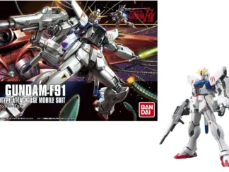 HGUC 1/144 - Gundam F91