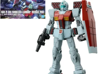 HG 1/144 GM (Shoulder Cannon / Missile Pod)