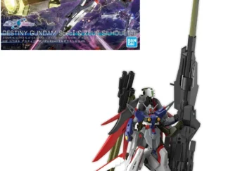 HG 1/144 Destiny Gundam Spec II & Zeus silhouette