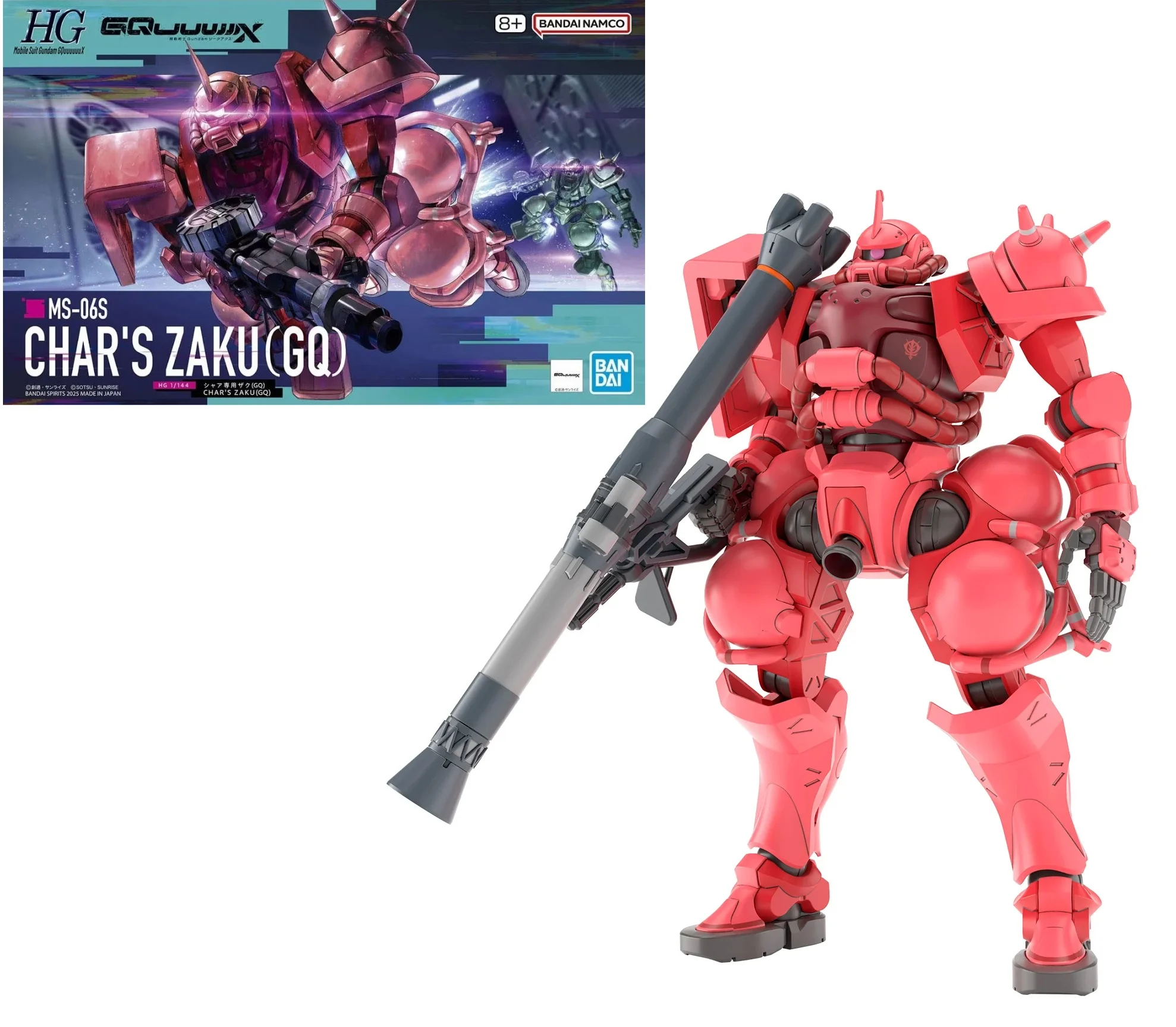 HG 1/144 Char's Zaku (GQ)
