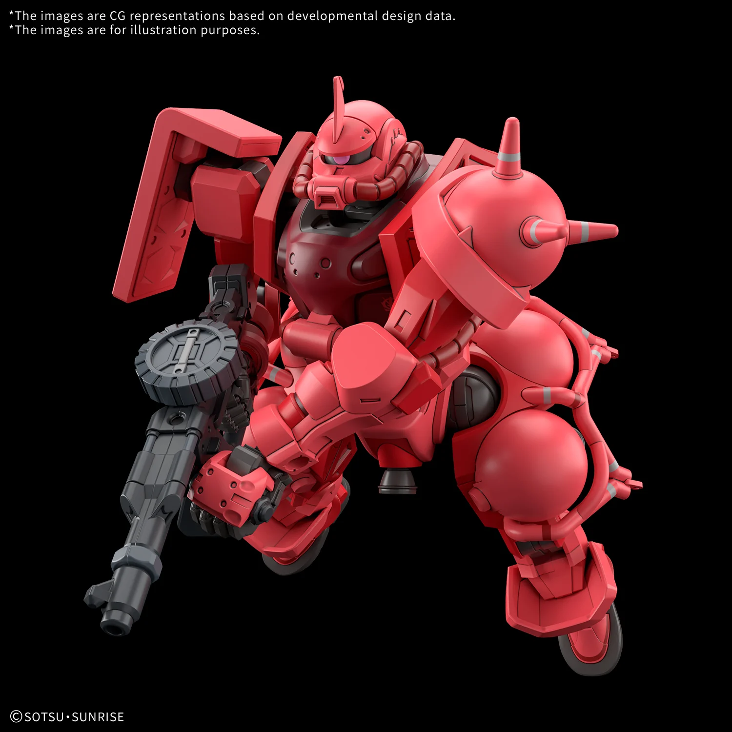 HG 1/144 Char's Zaku (GQ) – Image 5