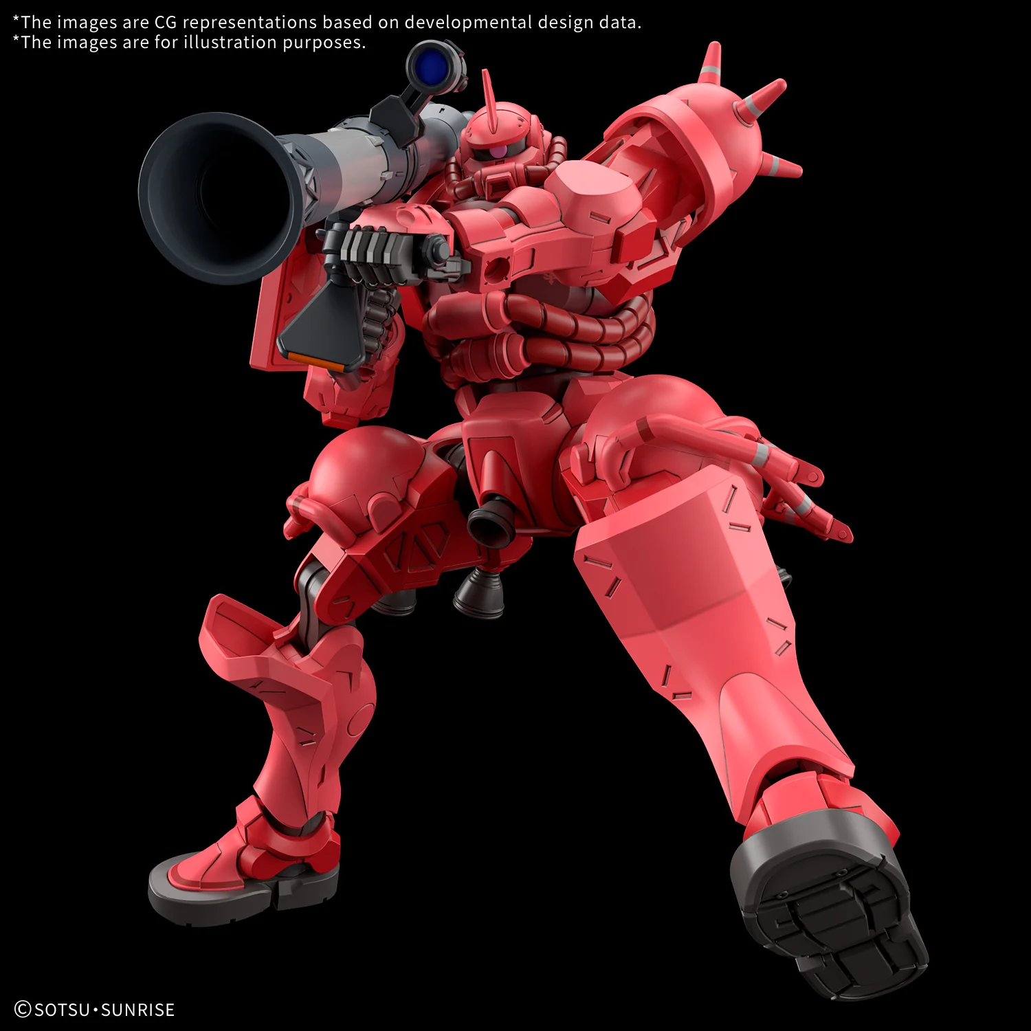 HG 1/144 Char's Zaku (GQ) – Image 3