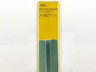 HELLER 99002 SET DE LIMES À SABLE (RECTO-VERSO, 3 PIÈCES)