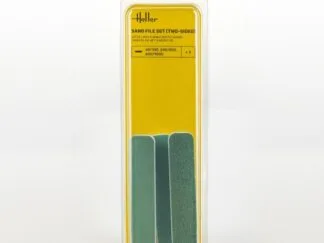 HELLER 99002 SET DE LIMES À SABLE (RECTO-VERSO, 3 PIÈCES)